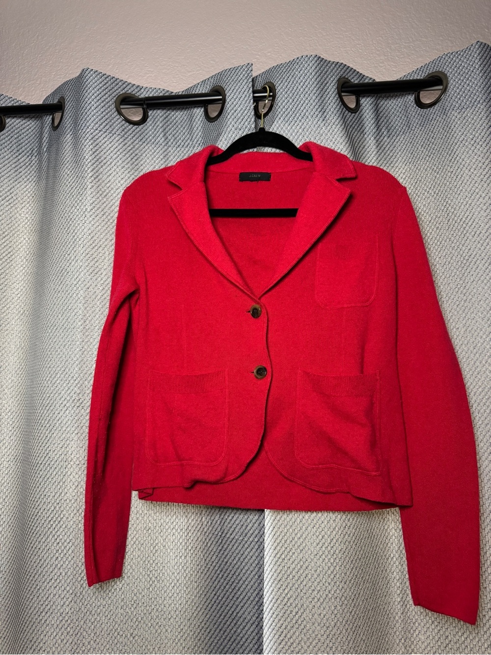 J.Crew Red Cardigan
